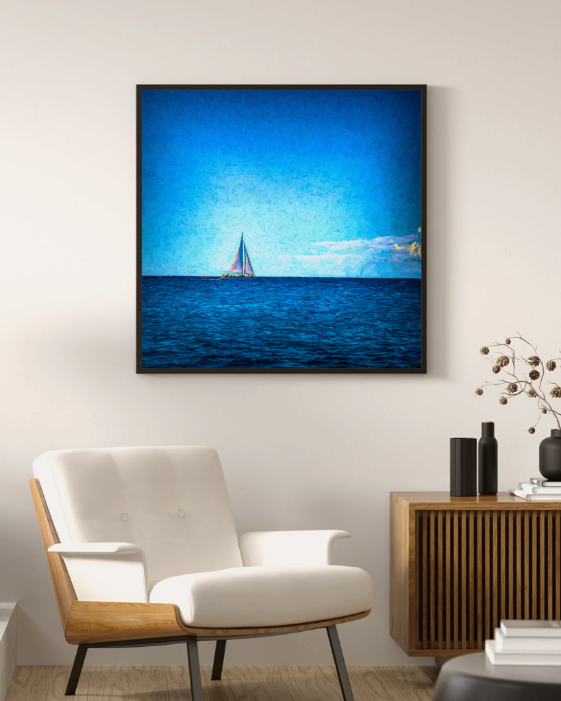Navegando Bávaro | Canvas–30" x 30".